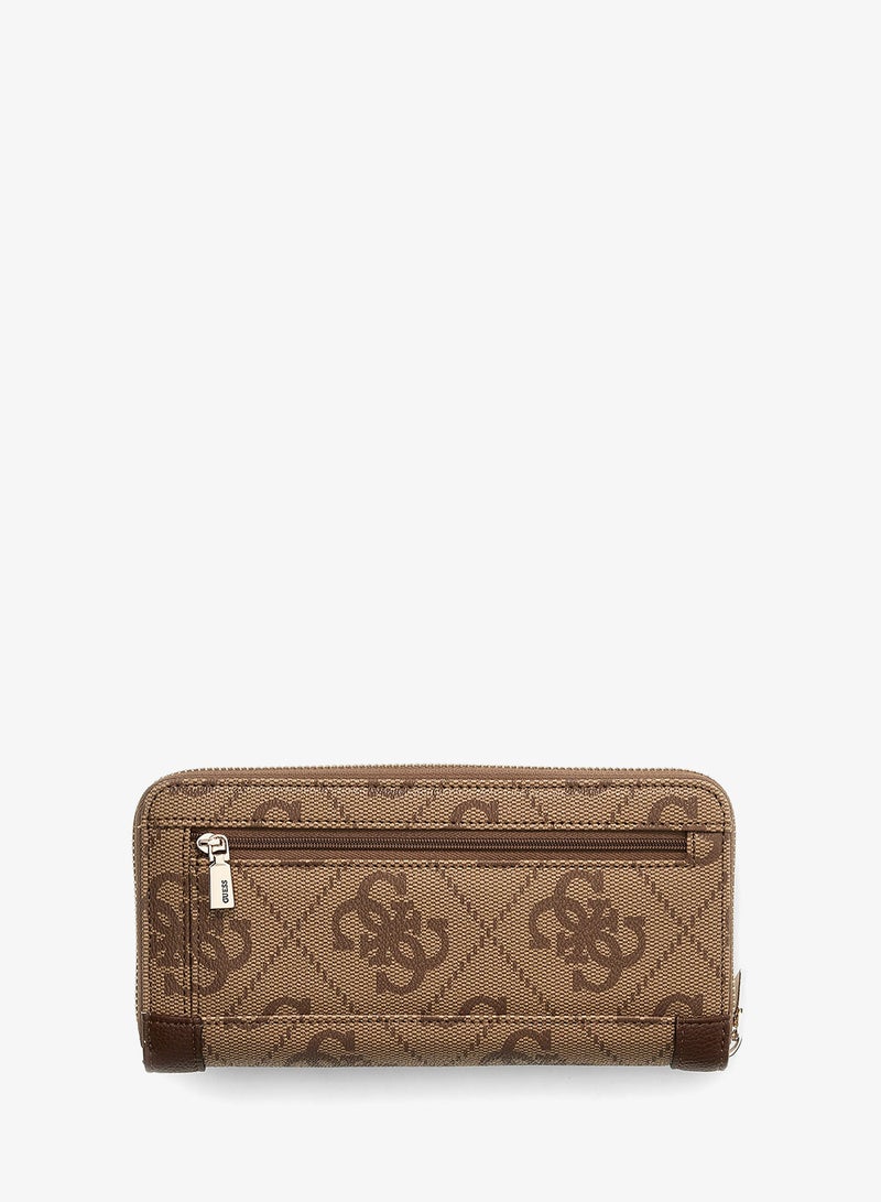 GUESS Karnilla Logo Zip Around Wallet - Image 2
